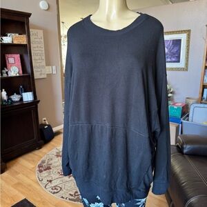 Express One Eleven oversized sweatshirt with pockets-size L